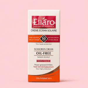 ضد آفتاب رنگی الارو مدل Oil-Free SPF50 (رنگ تیره)پوست چرب و حساس